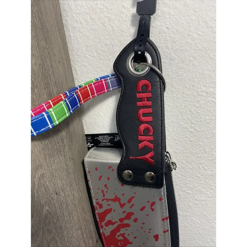 Child’s Play Chucky Bloody Knife Wristlet Bag Purse Spirit Halloween Horror. New - Picture 4 of 5